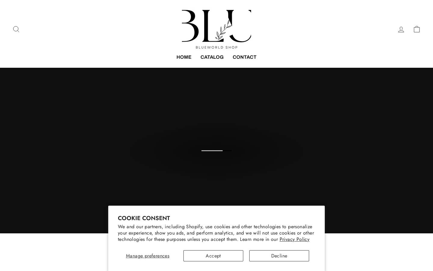 blueworldshop.shop homepage screenshot