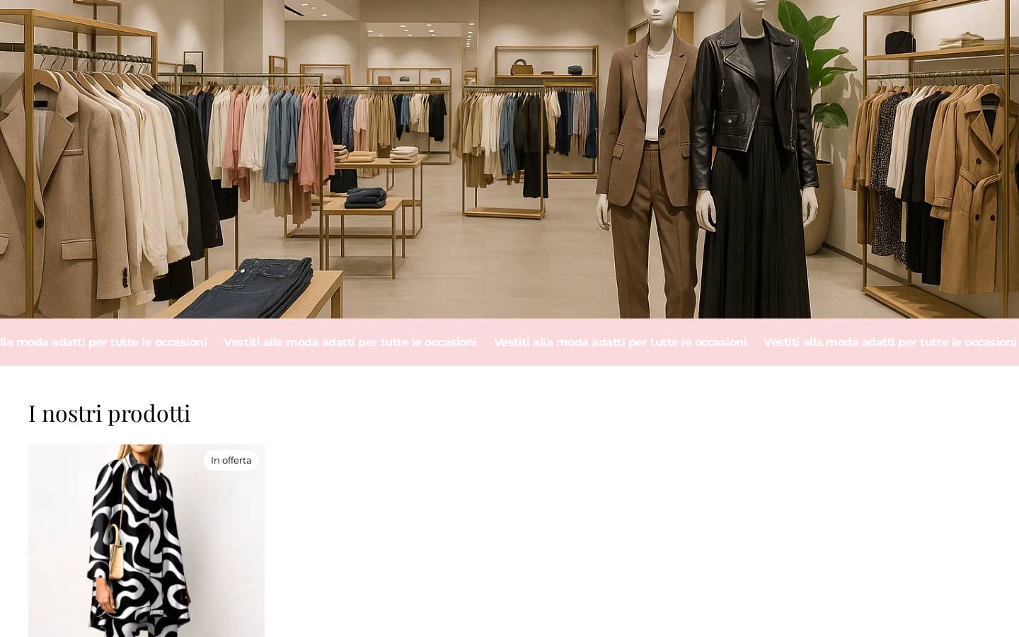 bluluxboutique.com homepage screenshot