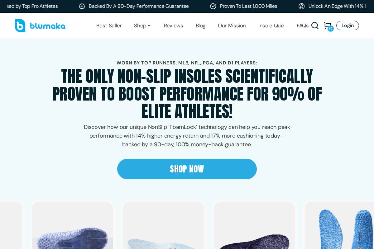 blumaka.com homepage screenshot