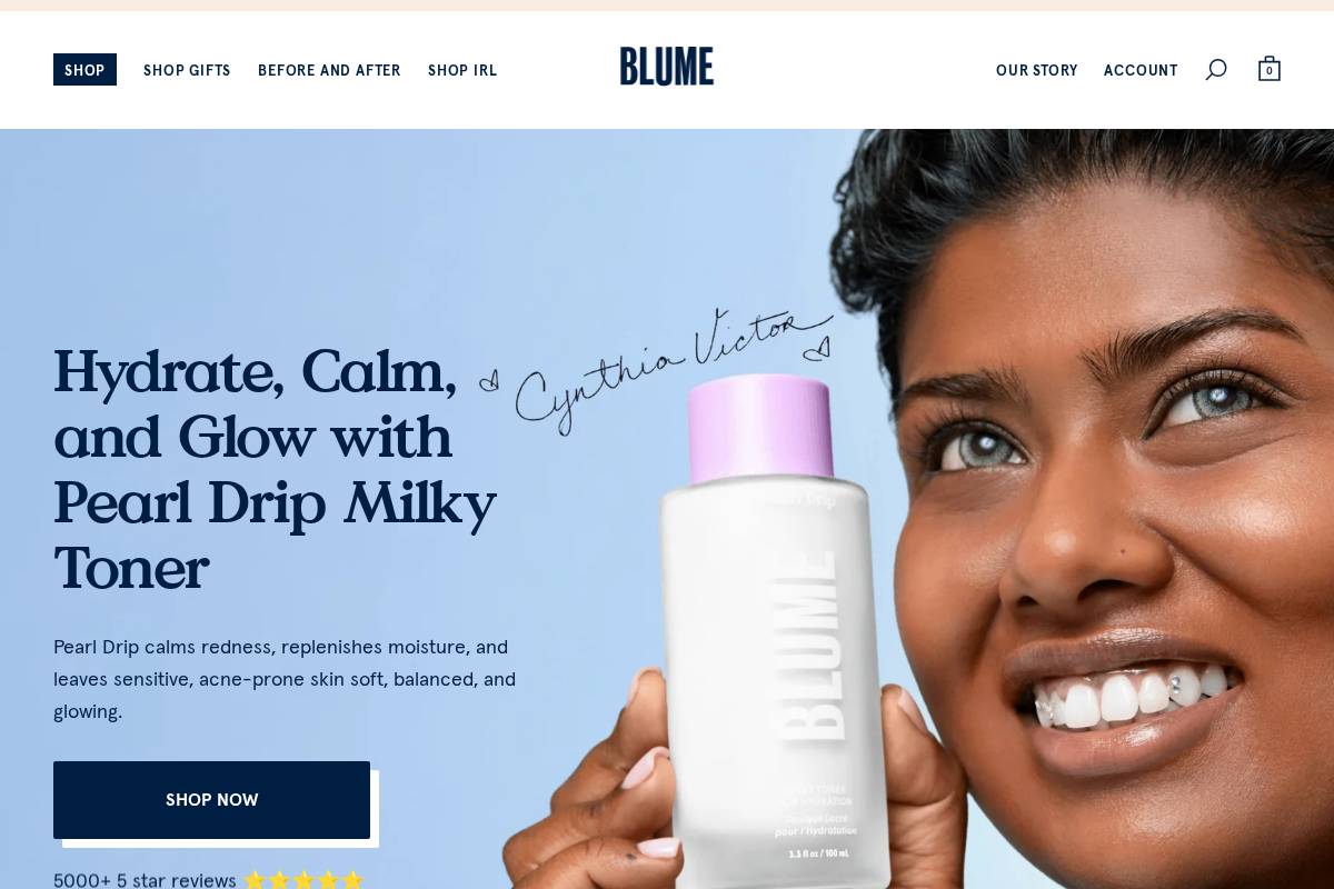 Bob Blume Homes by Blume Construction homepage screenshot