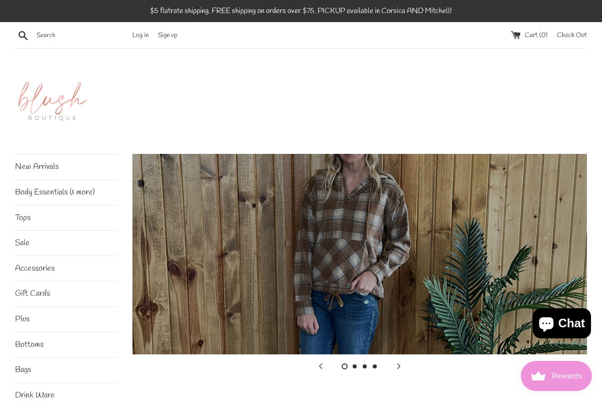 Blush Boutique 605 homepage screenshot