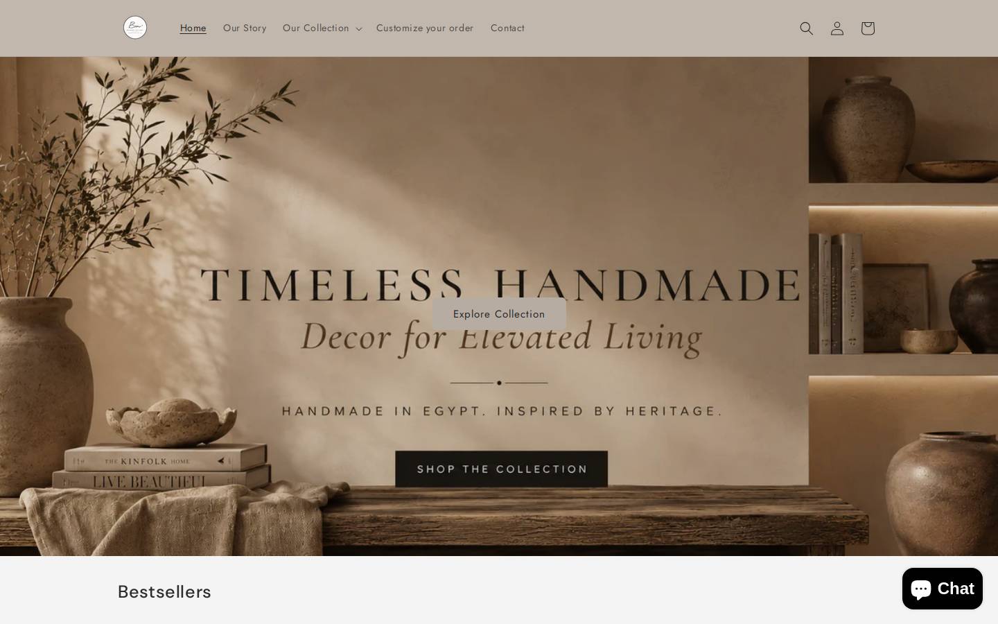 bm-gallery.com homepage screenshot