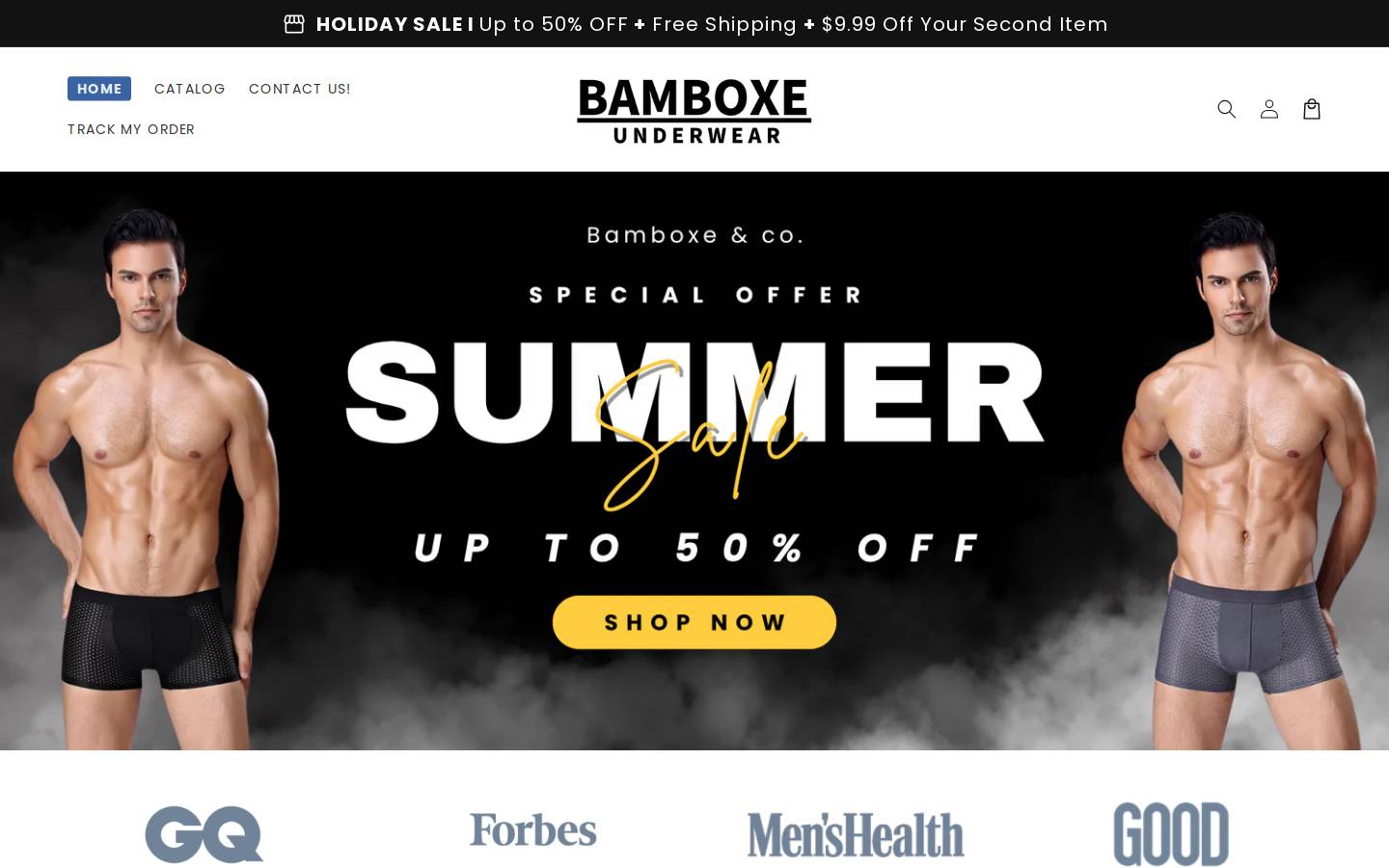bmboxer.com homepage screenshot