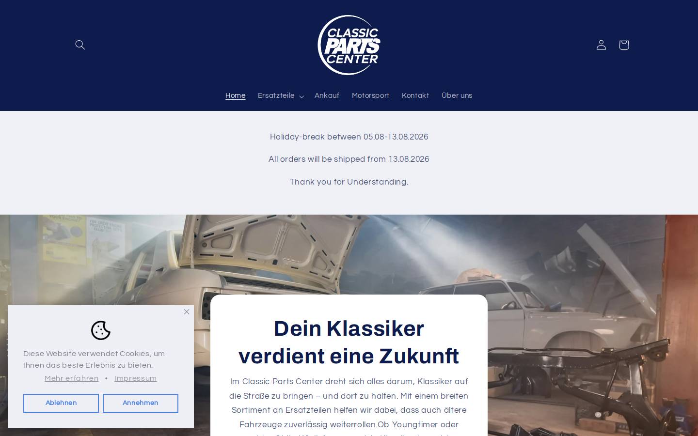bmwe24.de homepage screenshot