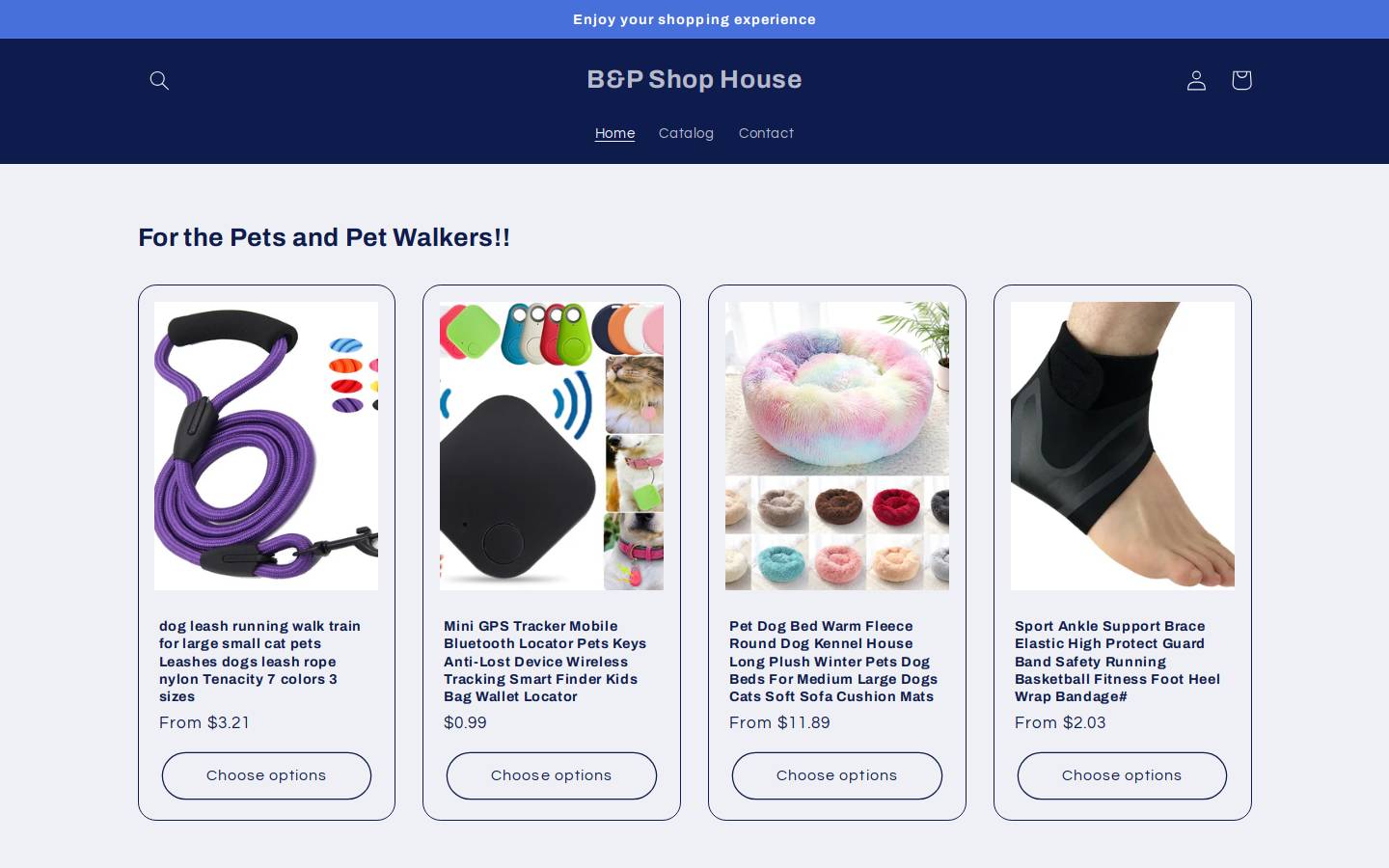 bnpshophouse.com homepage screenshot