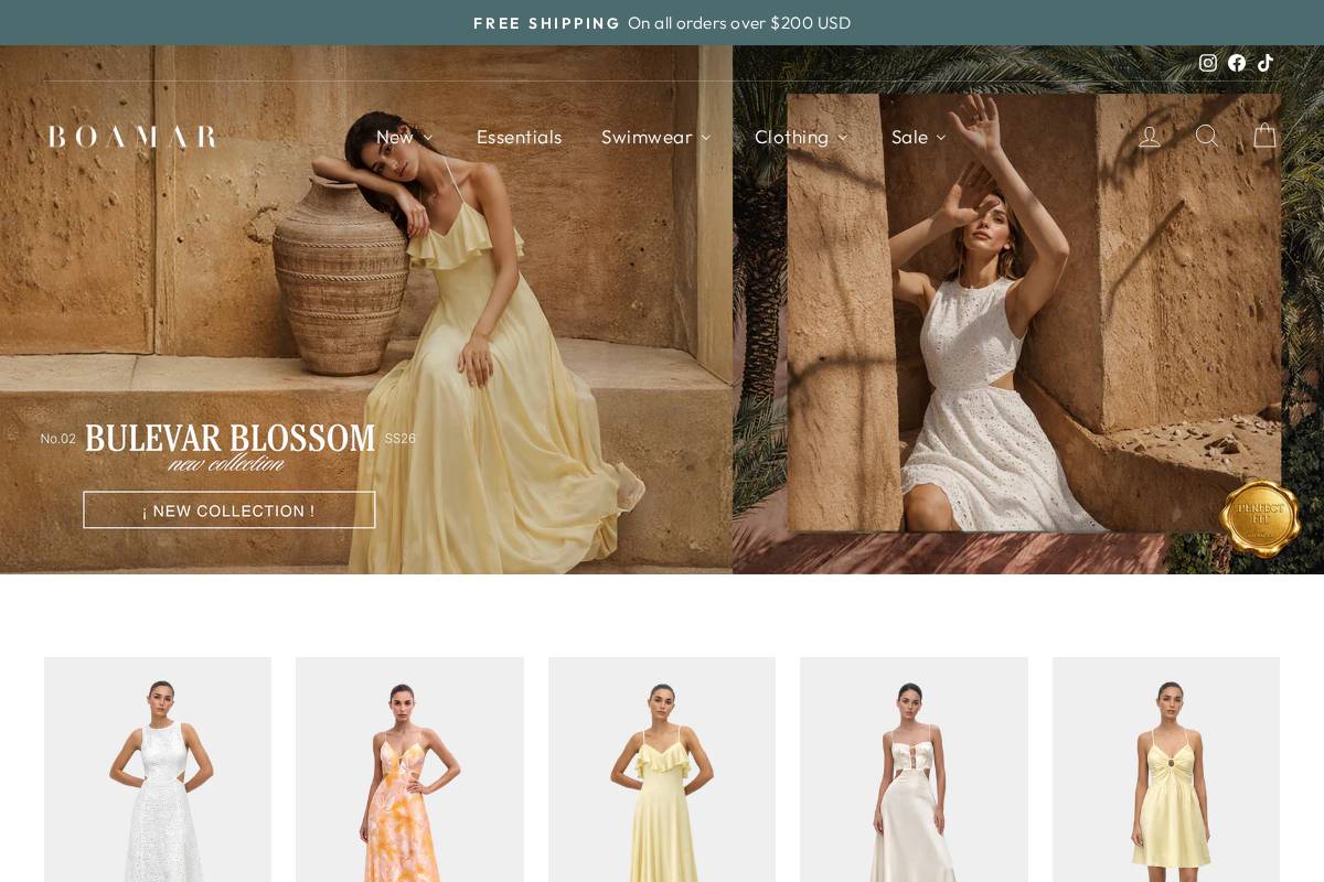 boamar.com homepage screenshot