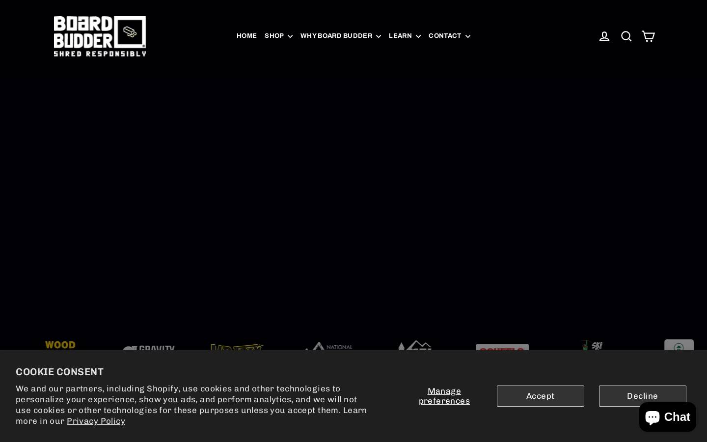 boardbudder.com homepage screenshot