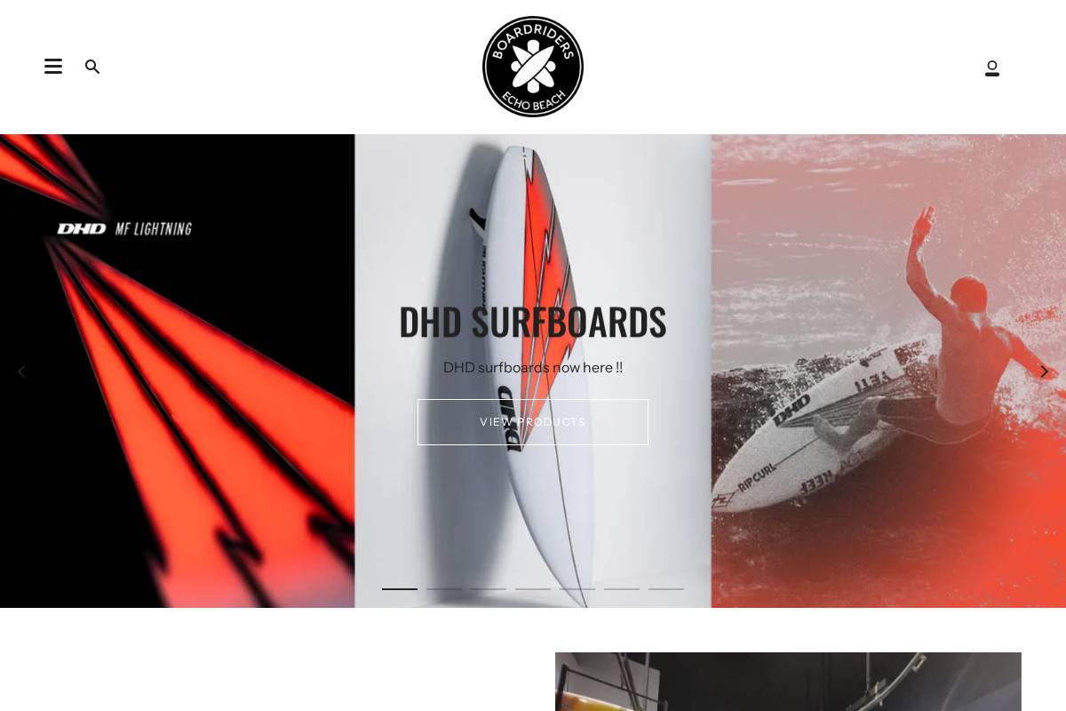 boardridersbali.com homepage screenshot