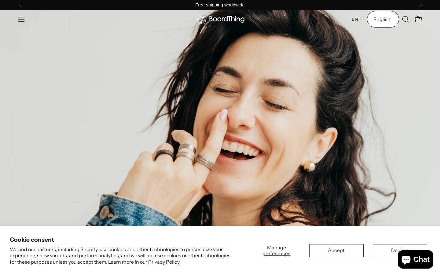 boardthing.eu homepage screenshot