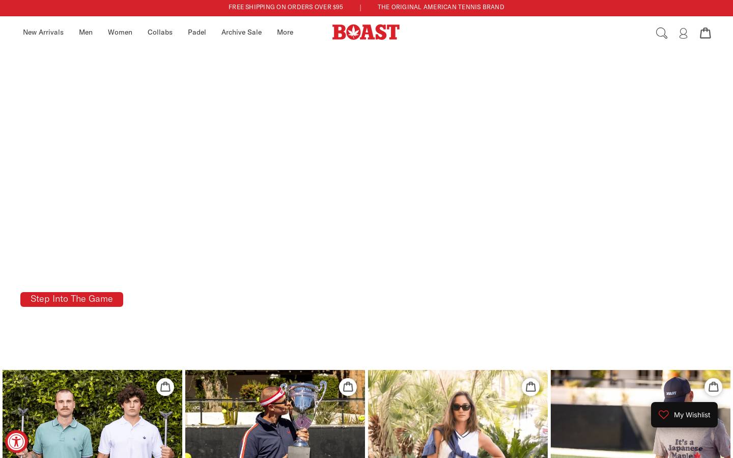 boastusa.com homepage screenshot