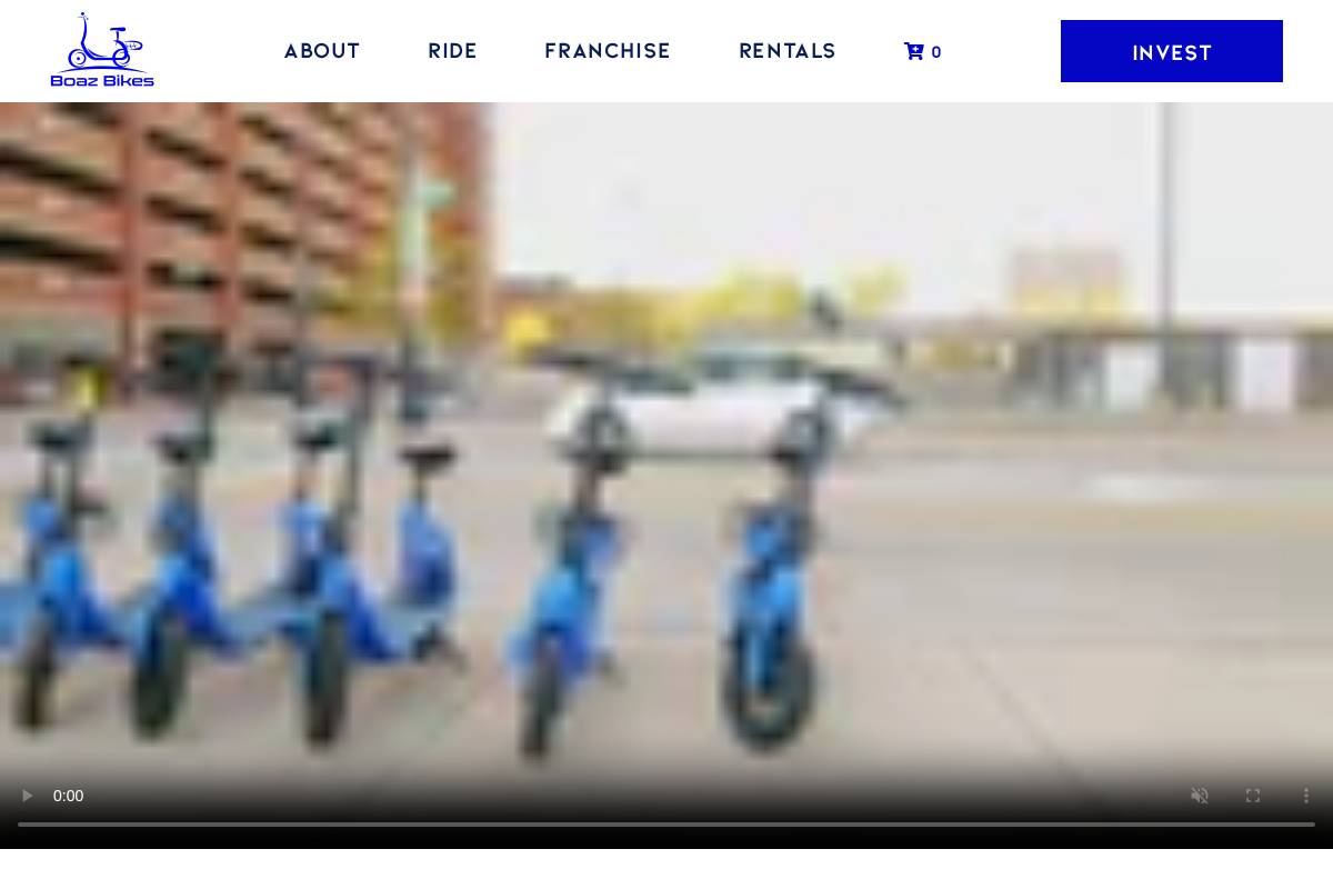boazbikes.com homepage screenshot
