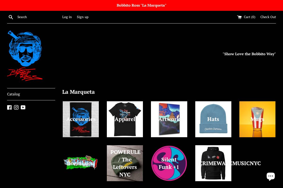 bobbitoross.com homepage screenshot