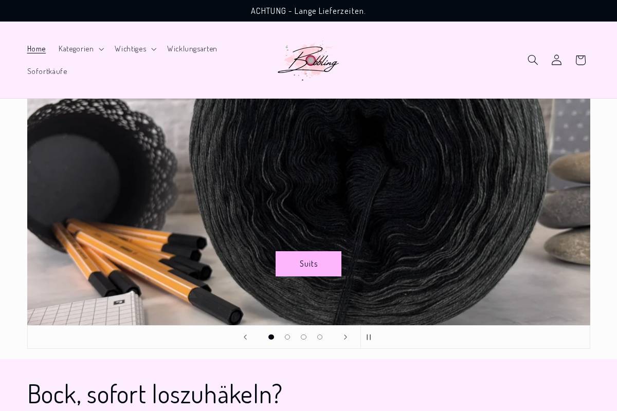 bobbling.de homepage screenshot