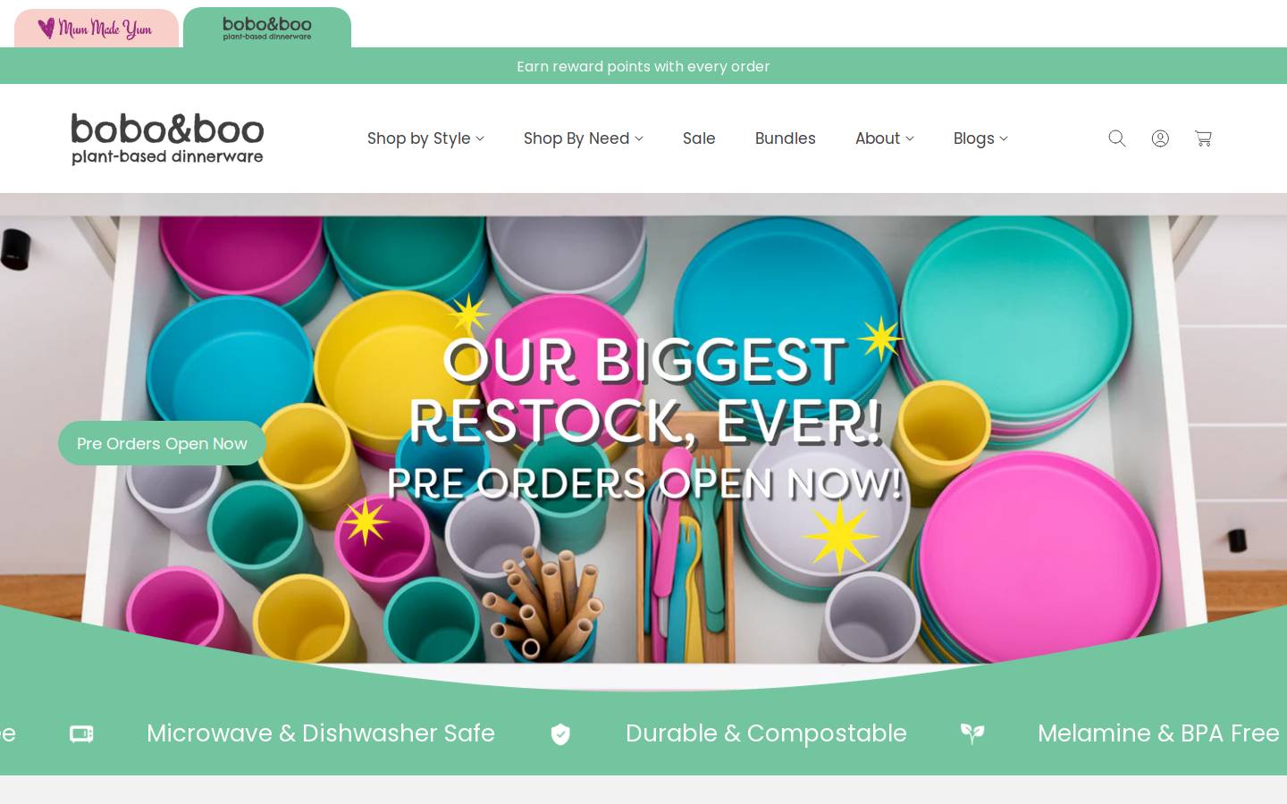 boboandboo.au homepage screenshot