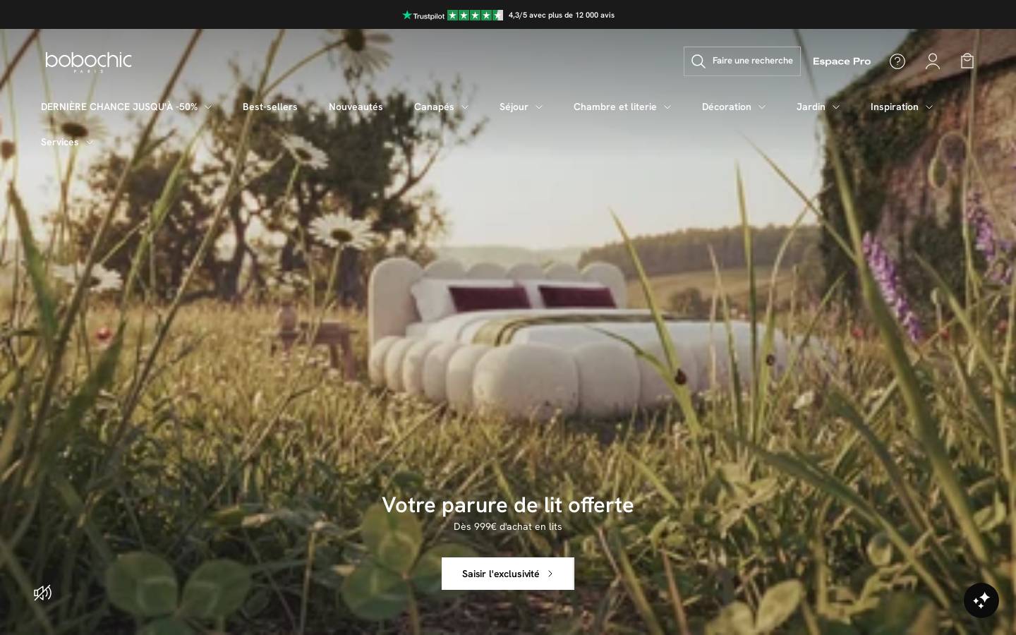 bobochic paris homepage screenshot