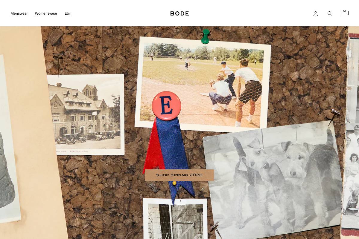 bode.com homepage screenshot