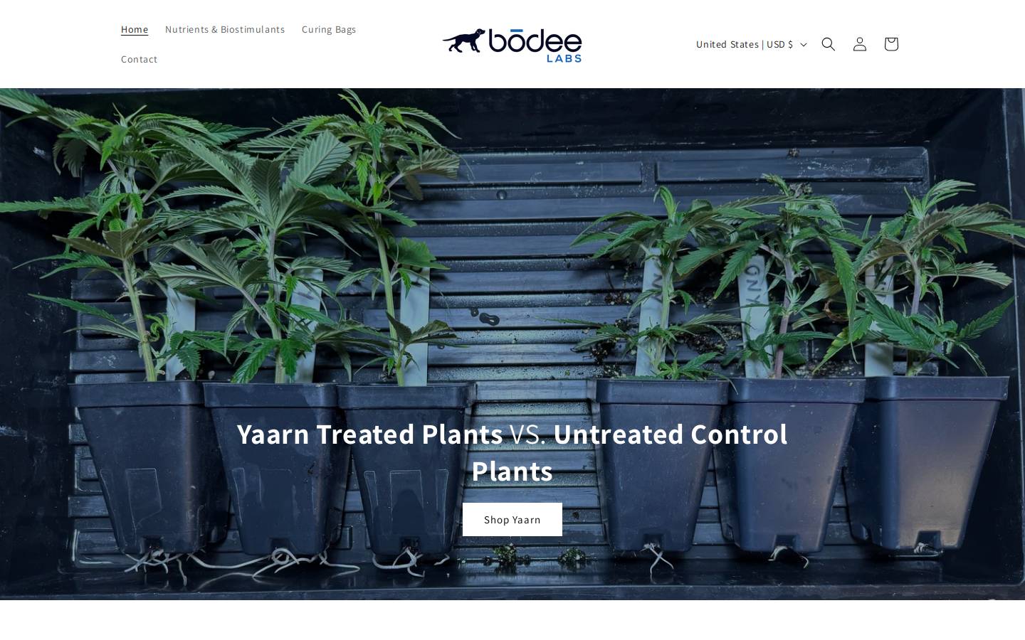 bodeelabs.com homepage screenshot