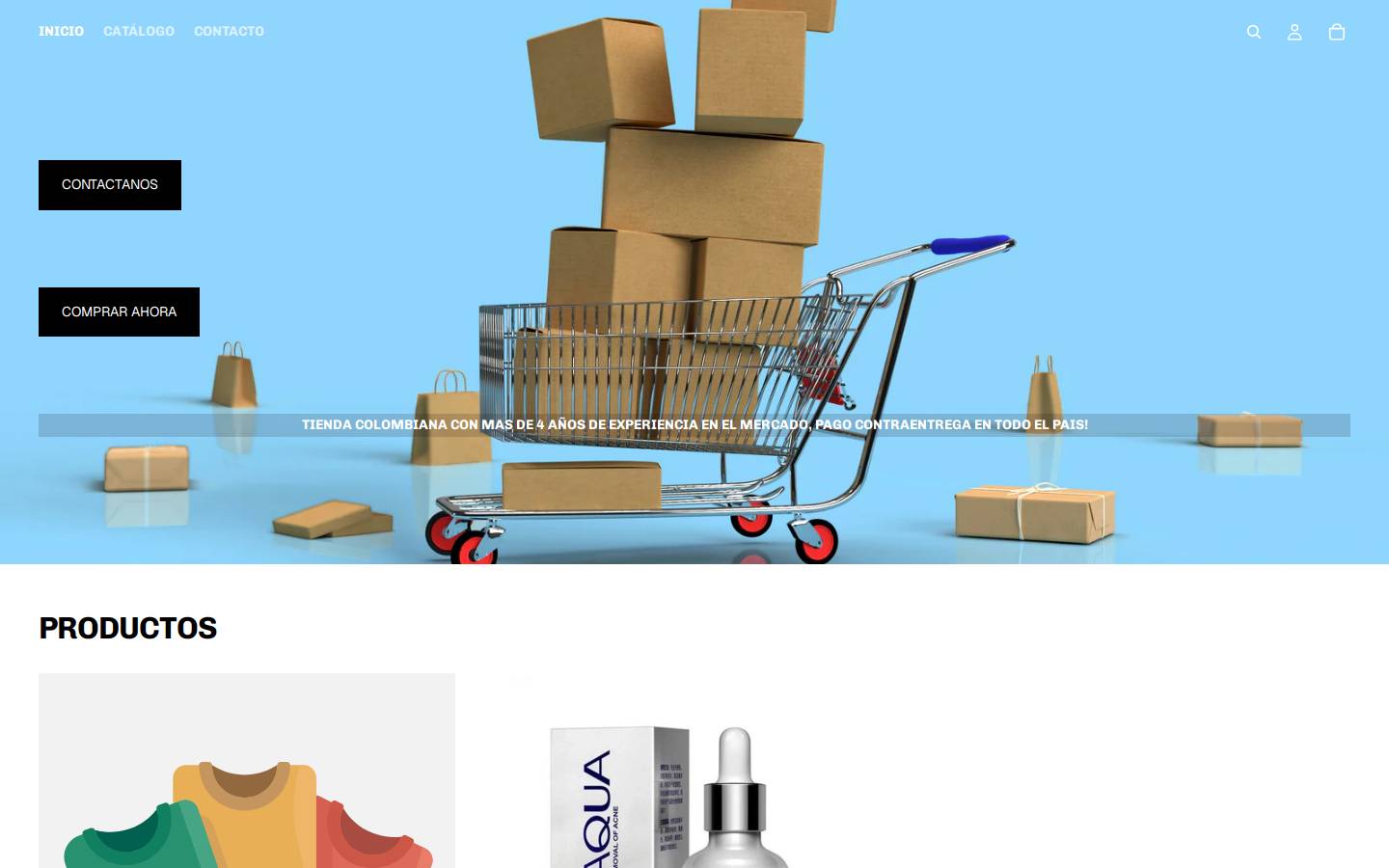 bodegax.online homepage screenshot