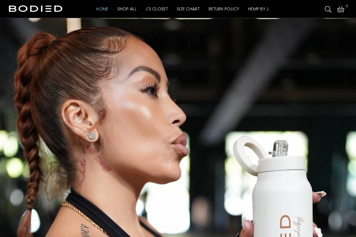 bodiedathletics.com homepage screenshot