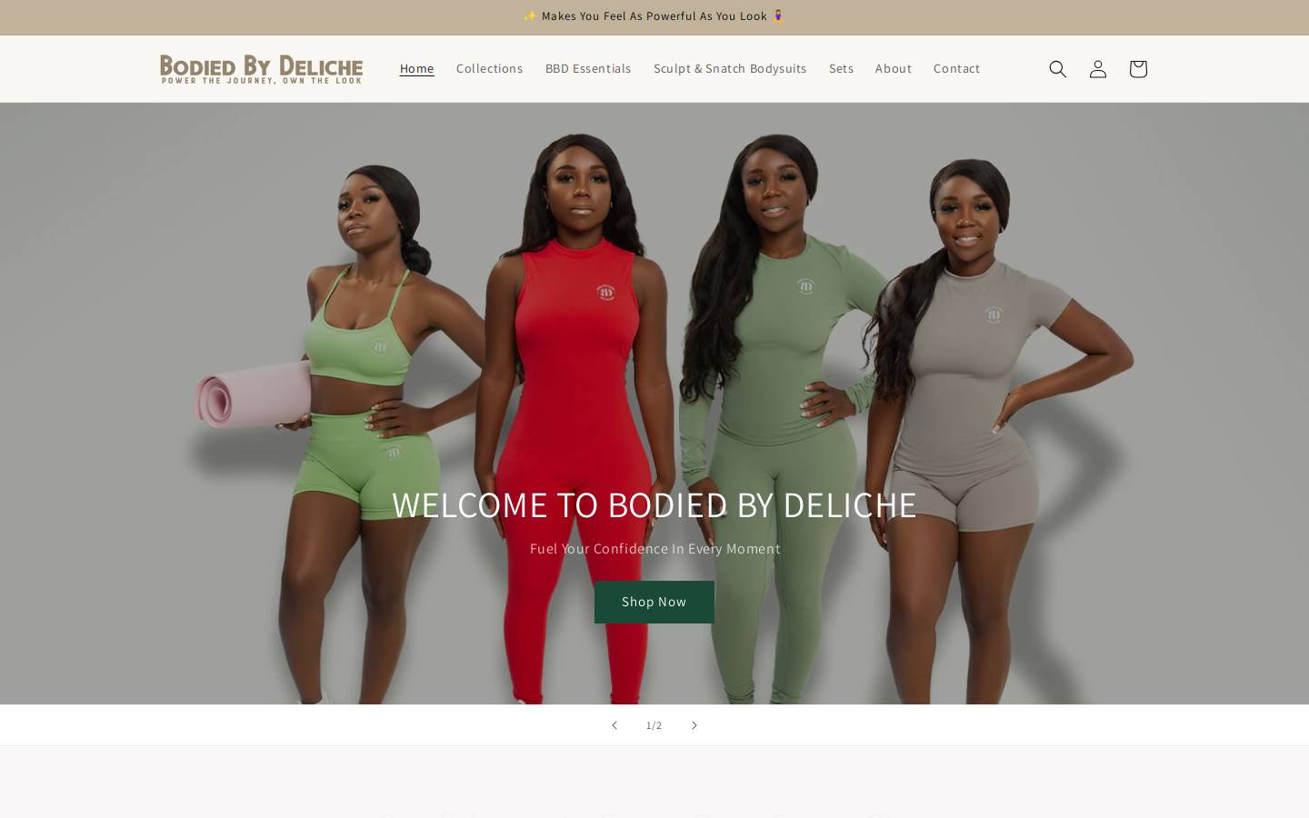bodiedbydeliche.com homepage screenshot