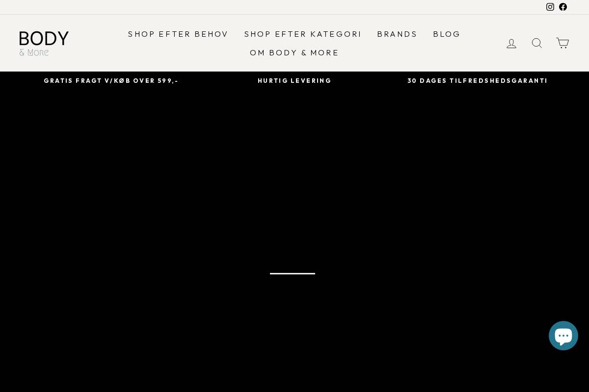 Body & More homepage screenshot