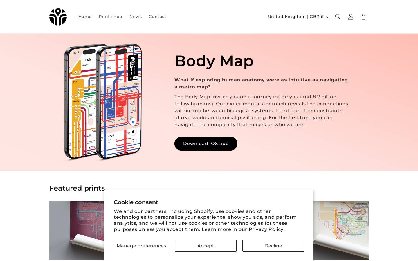 bodymap.shop homepage screenshot