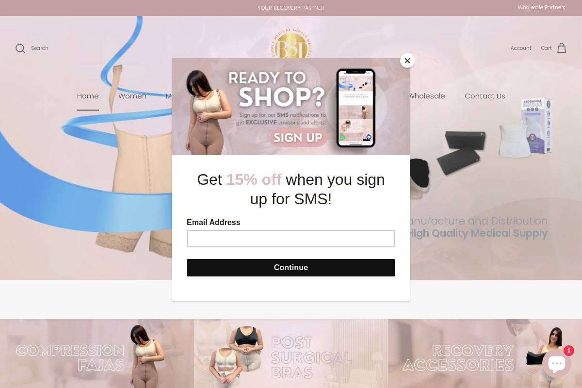 bodyshapetech.com homepage screenshot