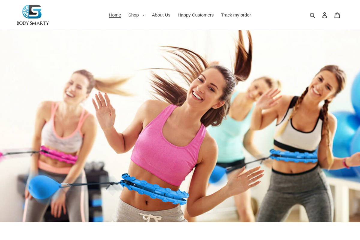 bodysmarty.com homepage screenshot