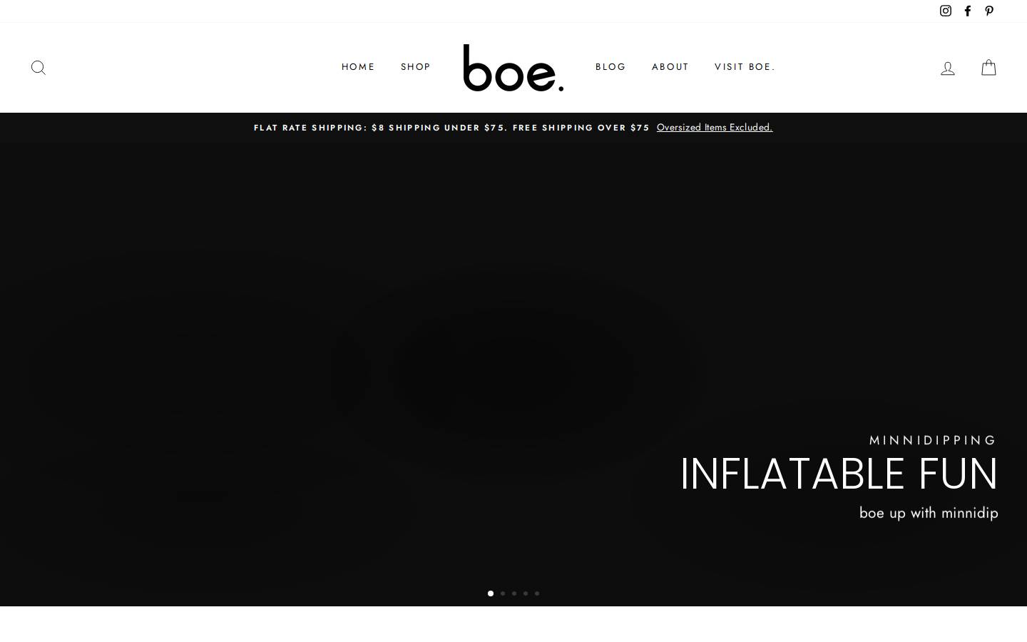 boelife.shop homepage screenshot