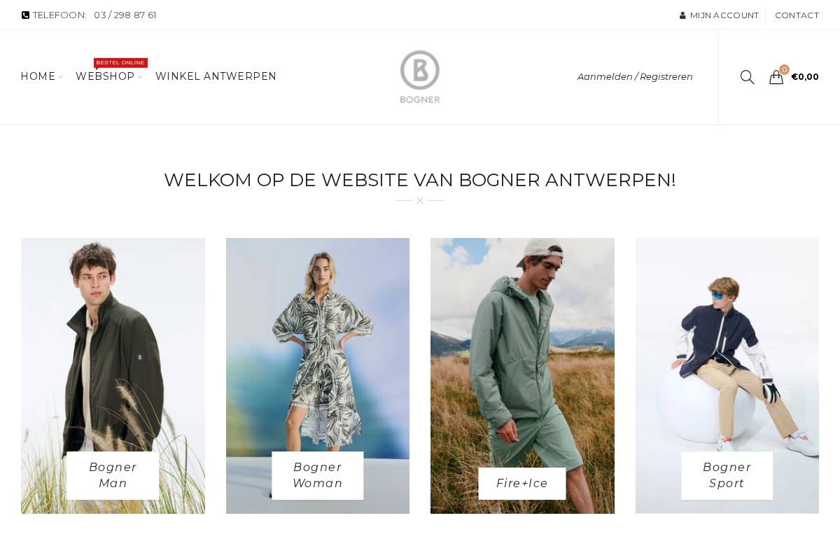 bognerantwerpen.be homepage screenshot