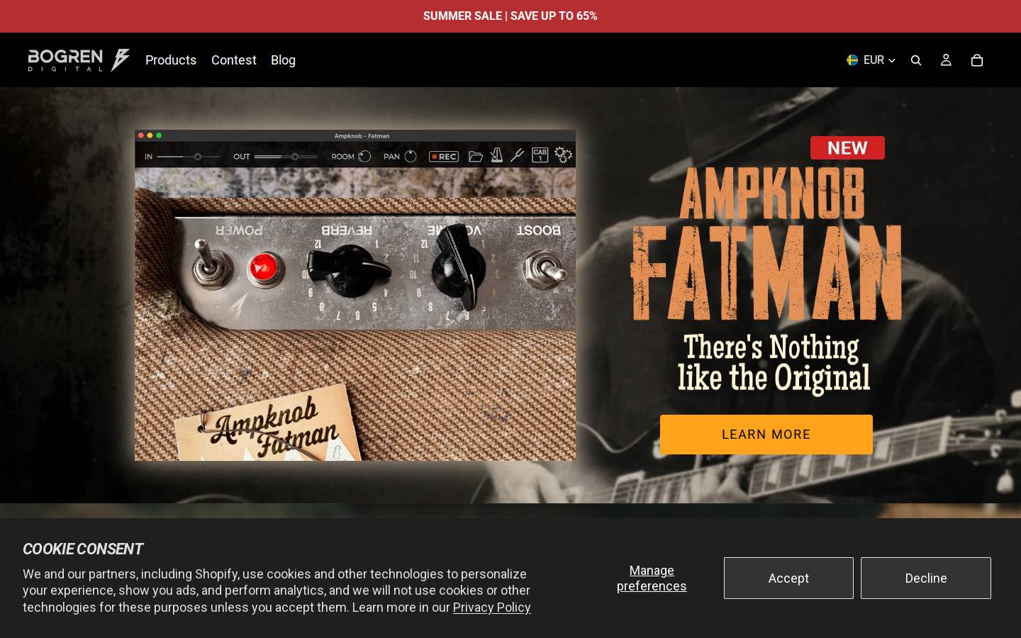 bogrendigital.com homepage screenshot