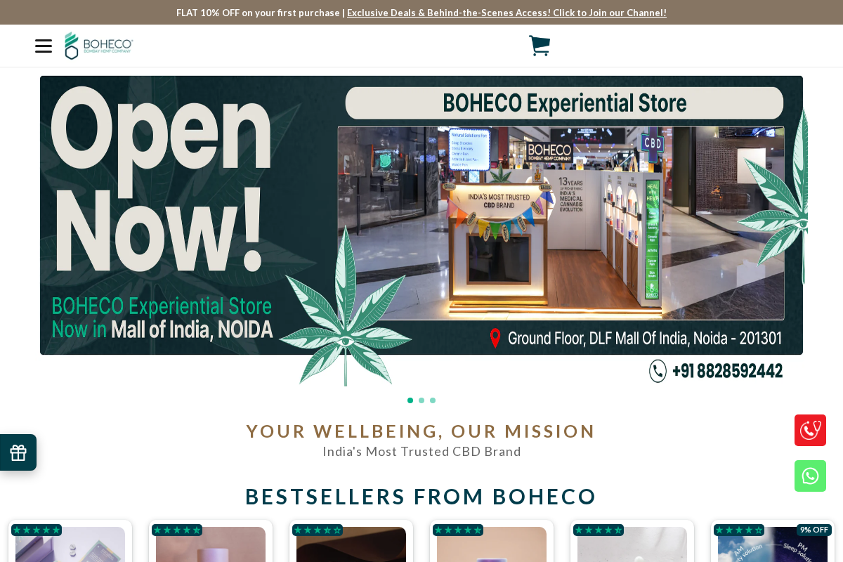 BOHECO homepage screenshot