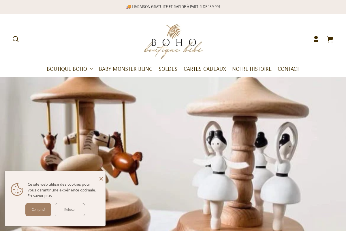 Baby Monster Bling homepage screenshot