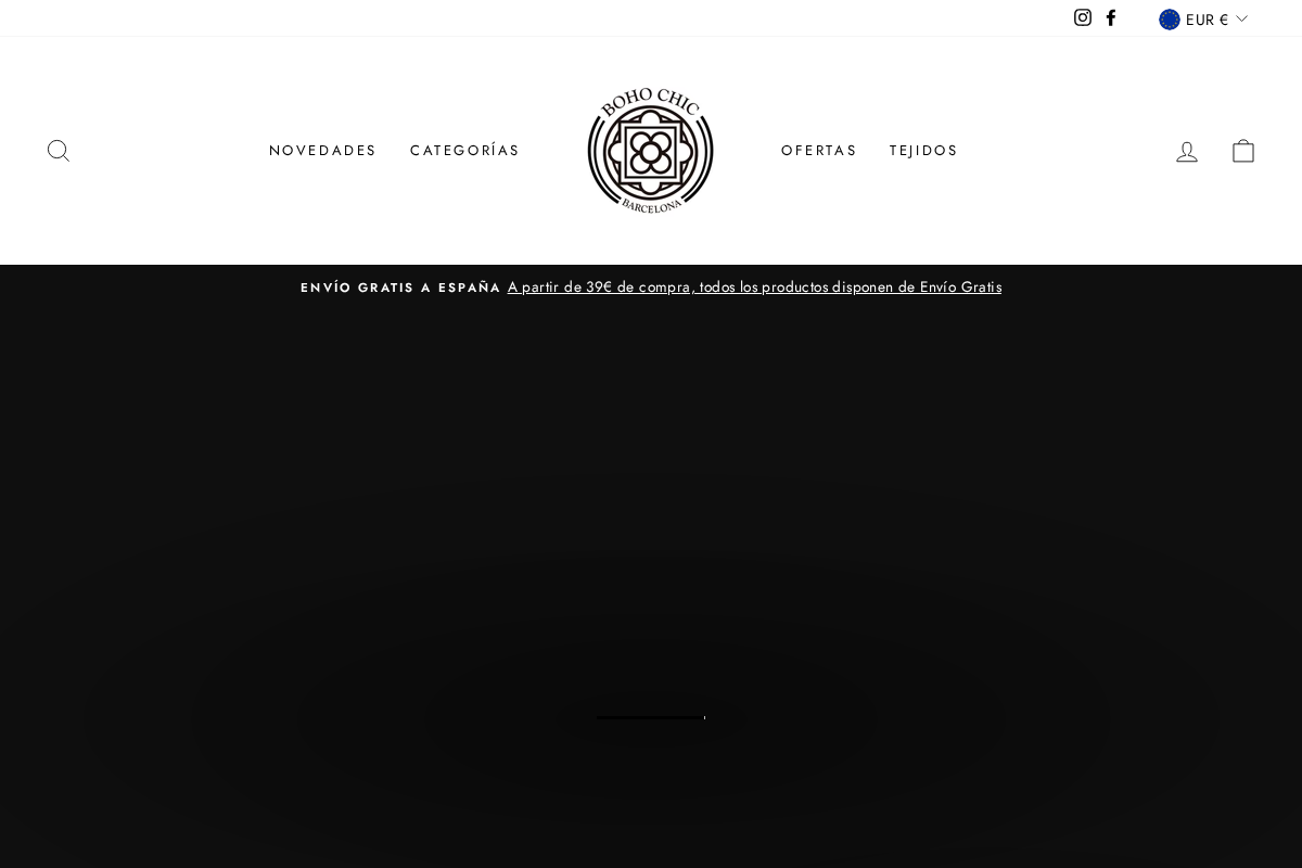 Bohochicbarcelona homepage screenshot
