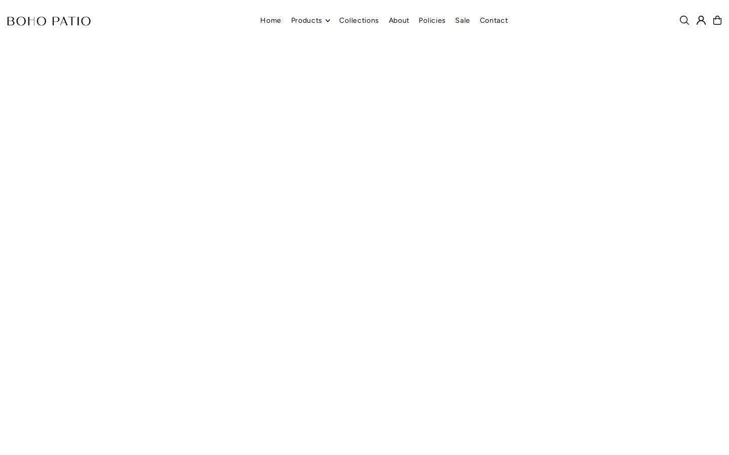 bohopatio.com homepage screenshot