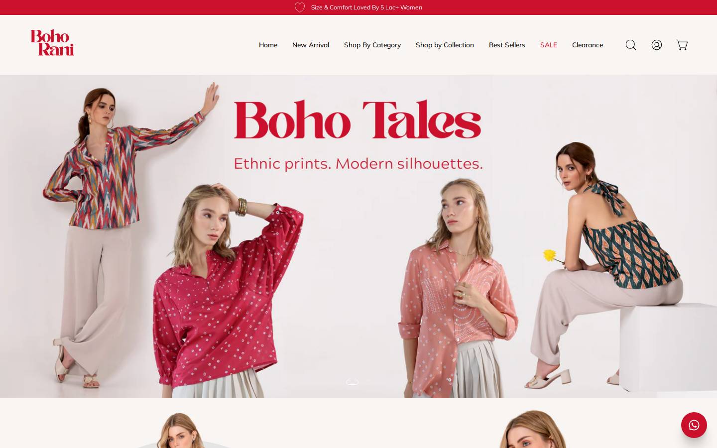 bohorani.com homepage screenshot