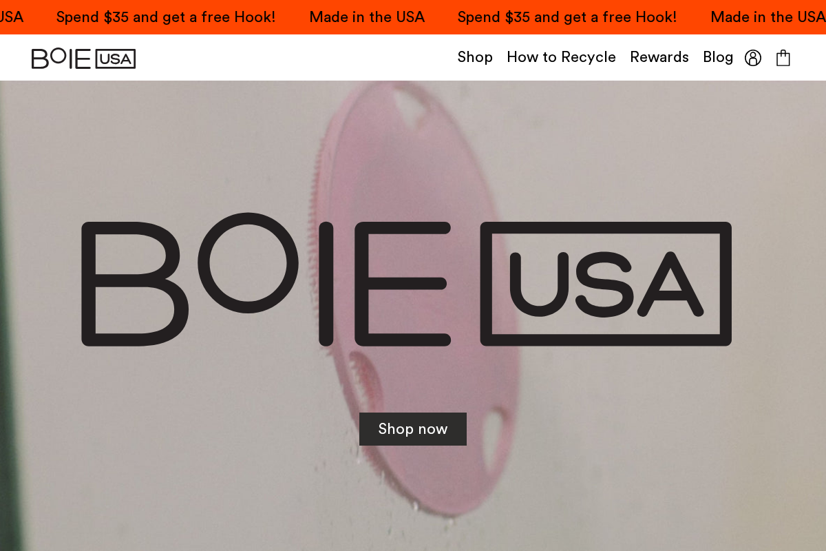 boieusa.com homepage screenshot