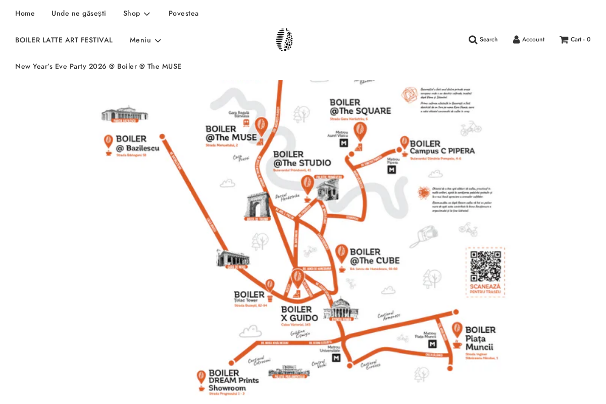 Boiler Coffee Shop homepage screenshot