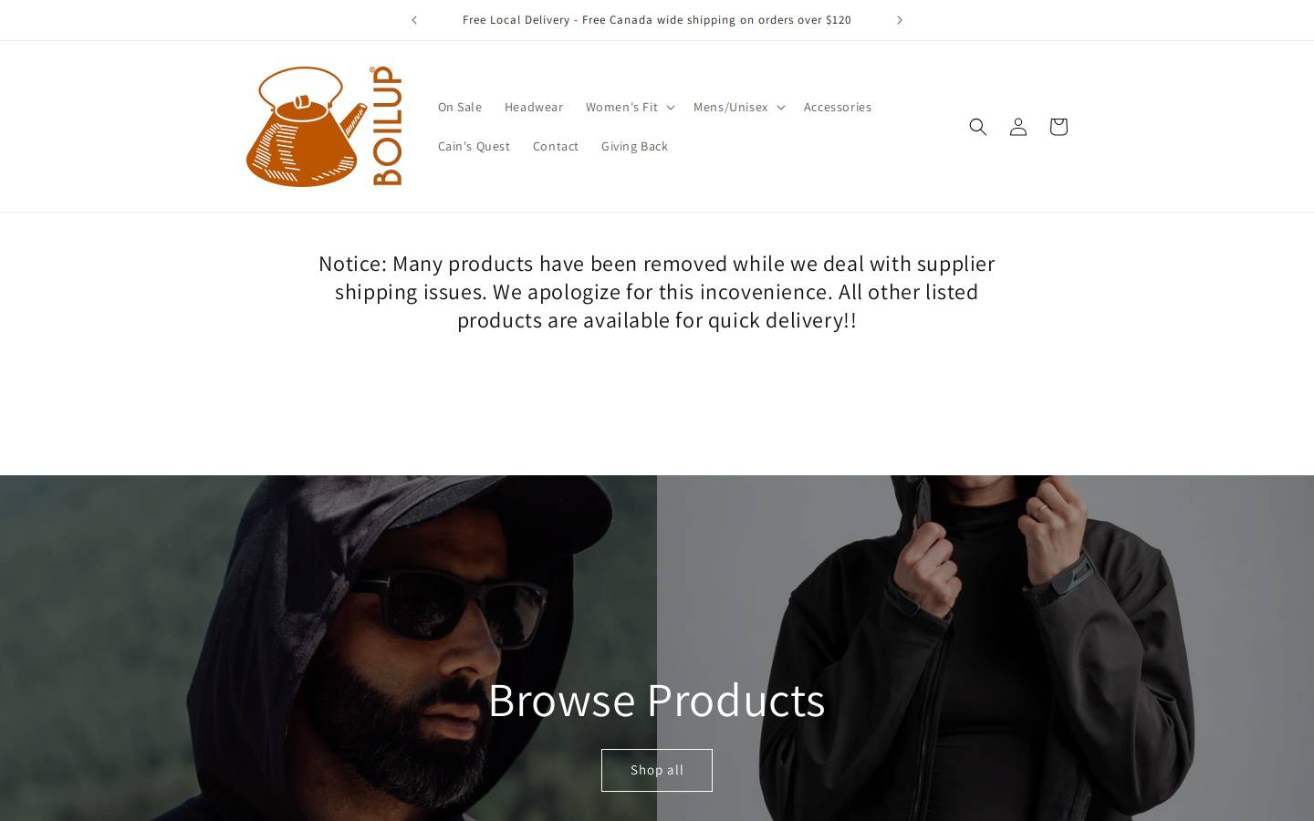 boilupnl.ca homepage screenshot