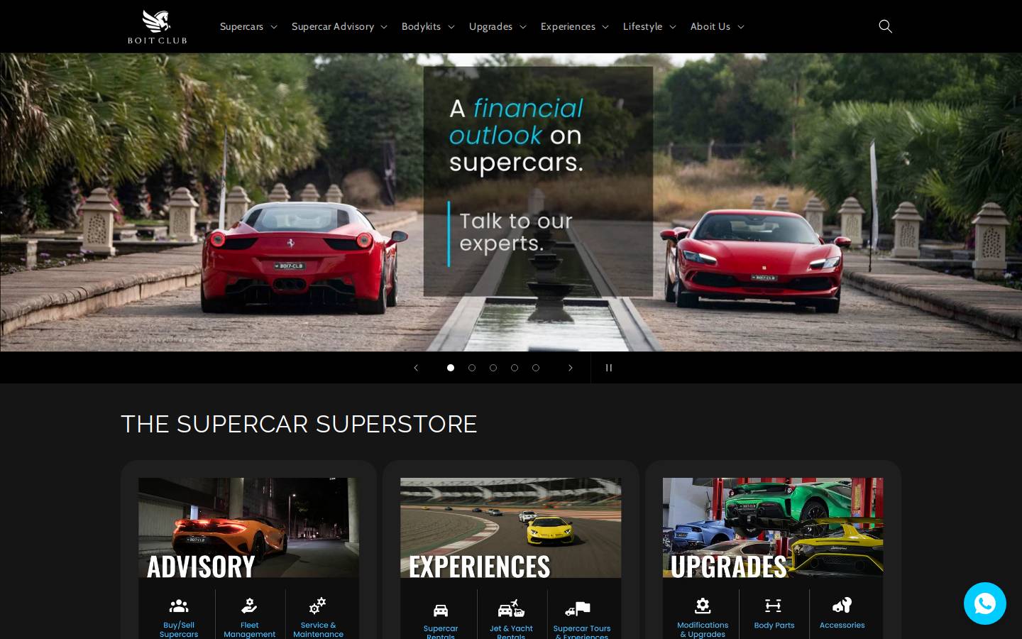 boit.club homepage screenshot