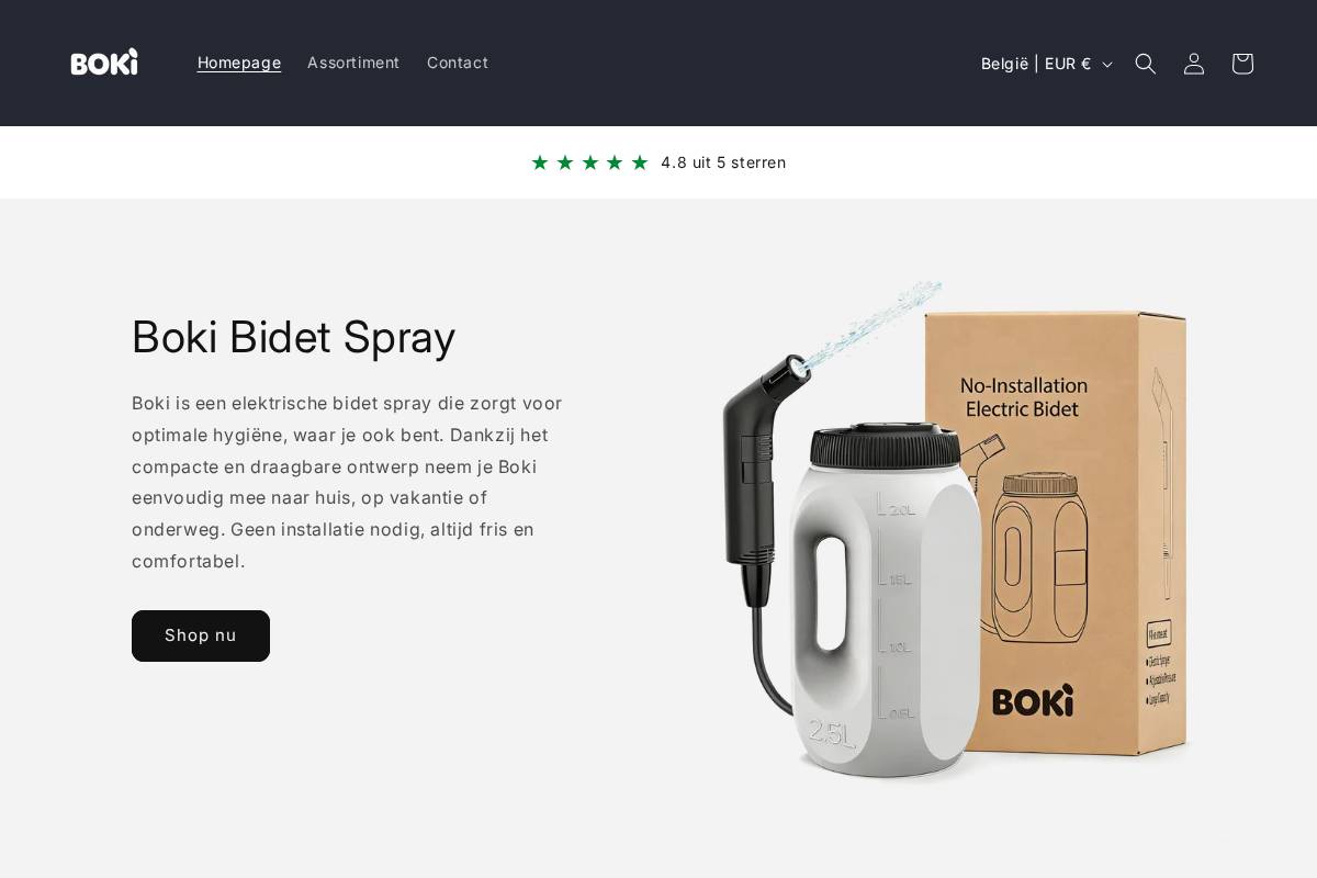 bokiloo.com homepage screenshot