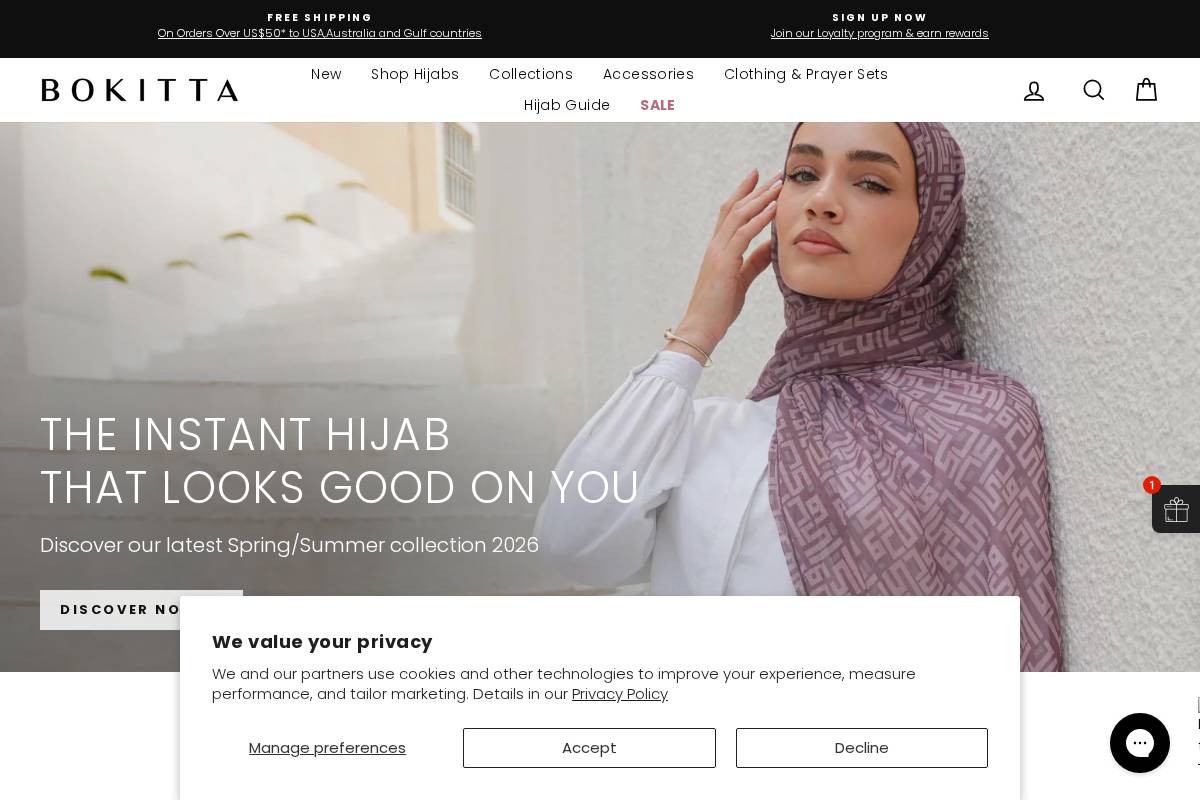 Bokitta homepage screenshot