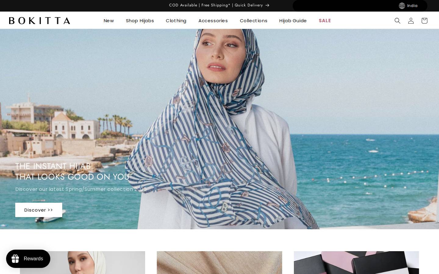 Bokitta homepage screenshot