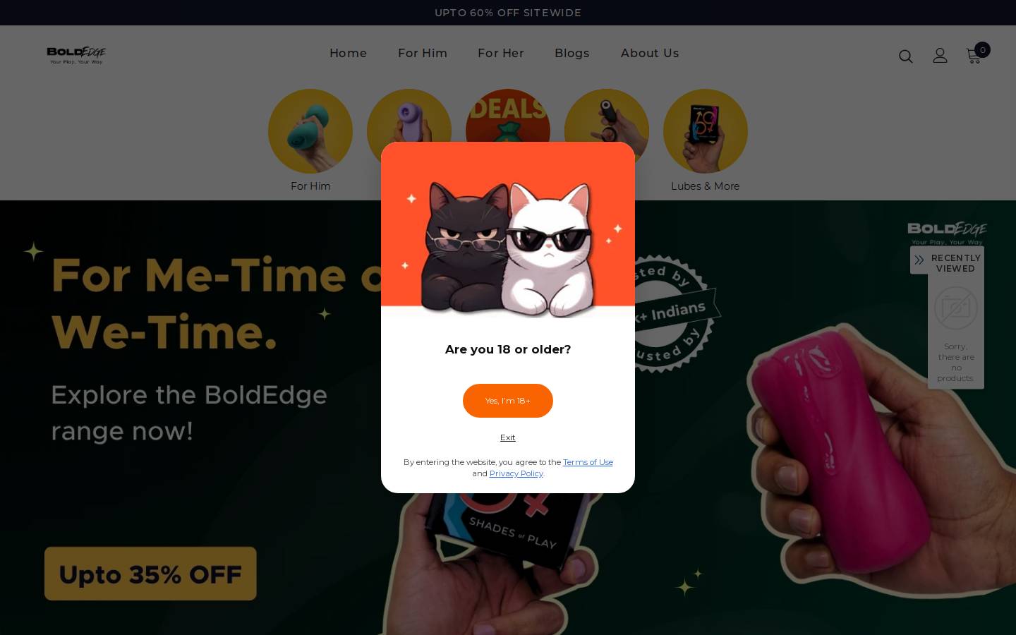 boldedge.in homepage screenshot