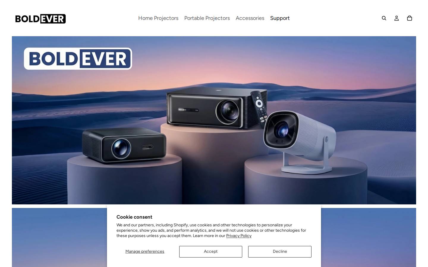 boldever.com homepage screenshot