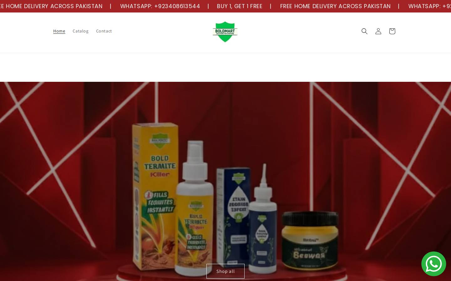 boldmart.shop homepage screenshot
