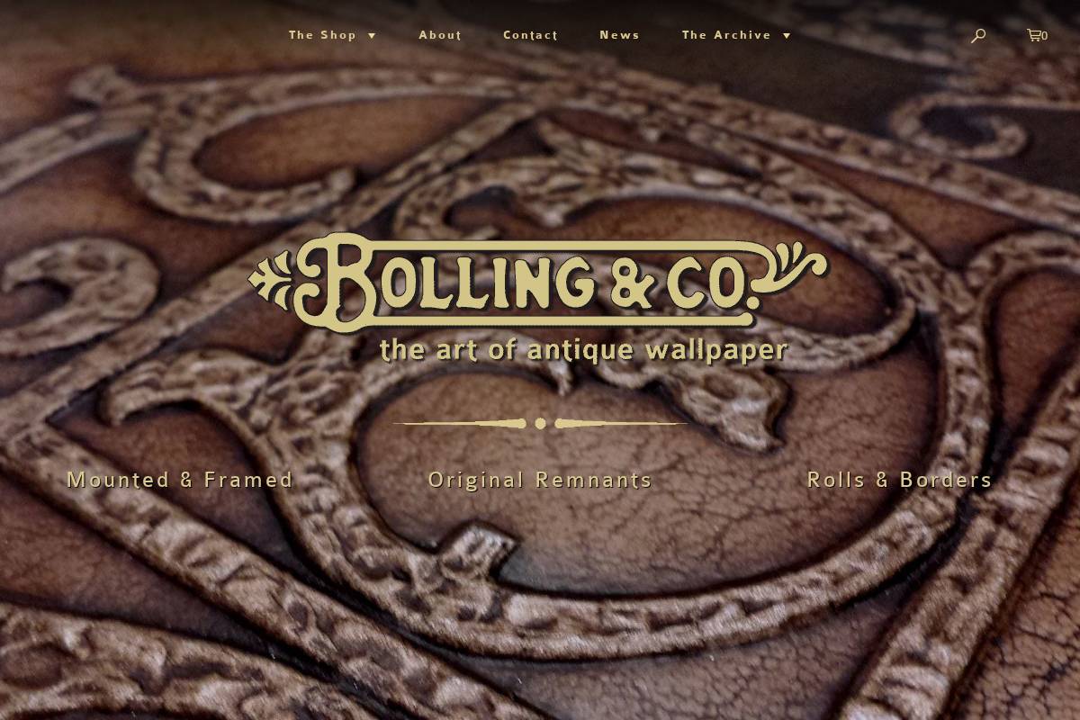 bollingco.com homepage screenshot