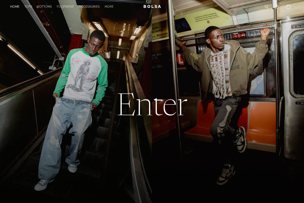 bolsa.nyc homepage screenshot