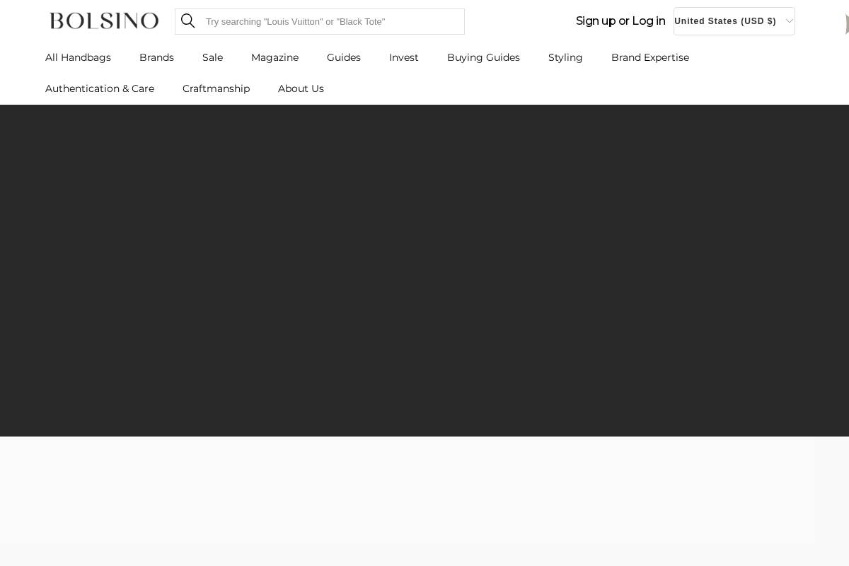 Bolsino homepage screenshot