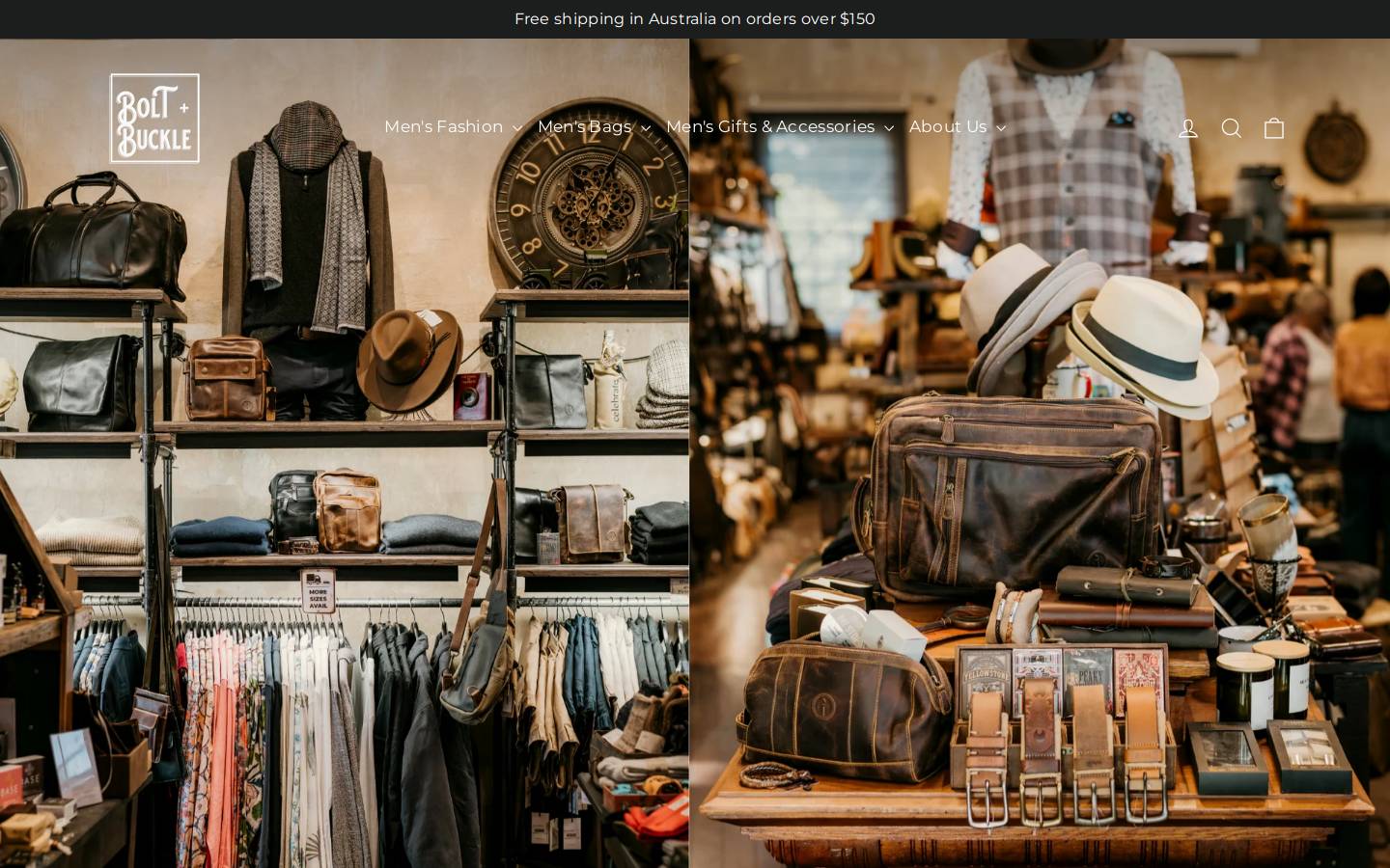boltandbuckle.com.au homepage screenshot